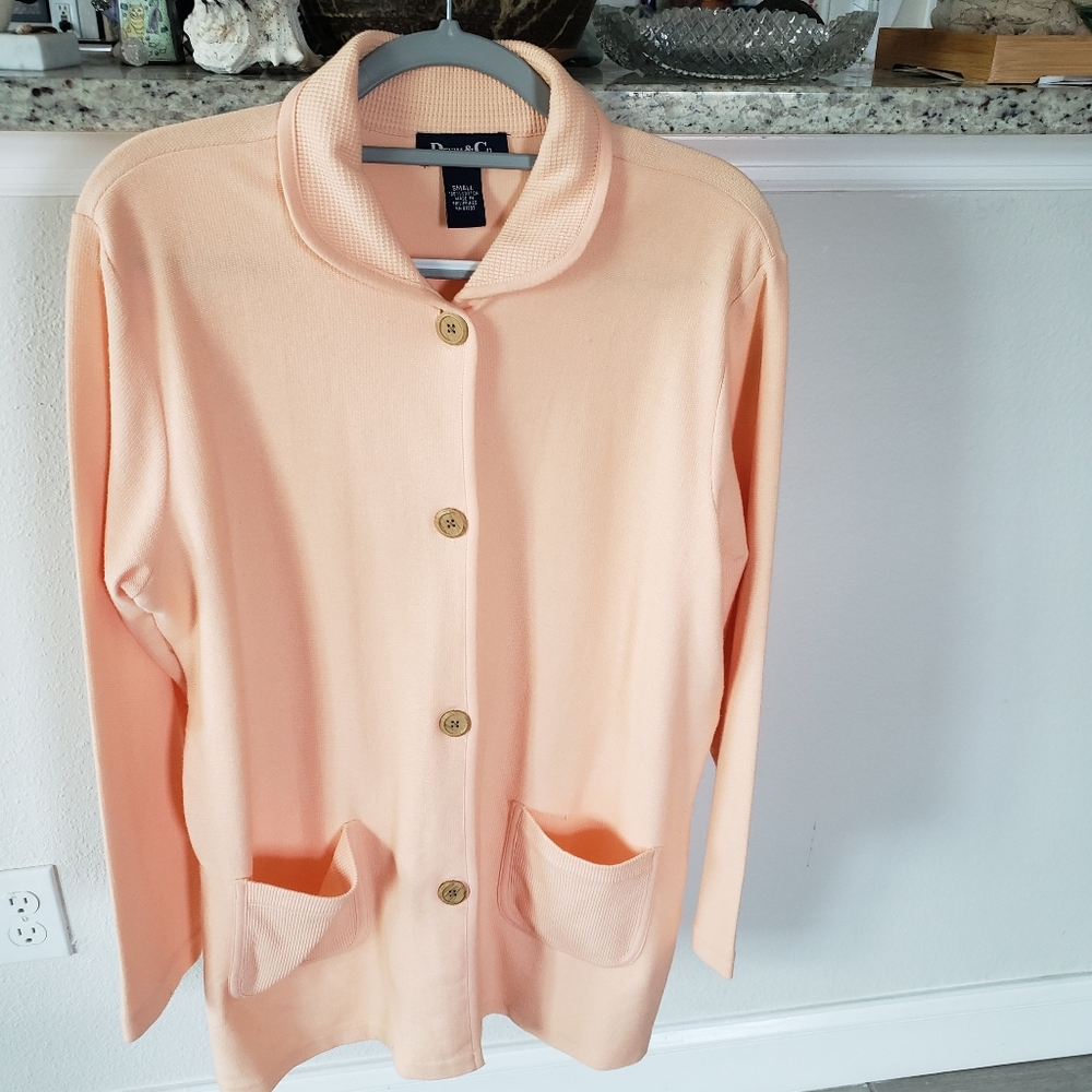 Vintage 90's Cotton Knit Blazer